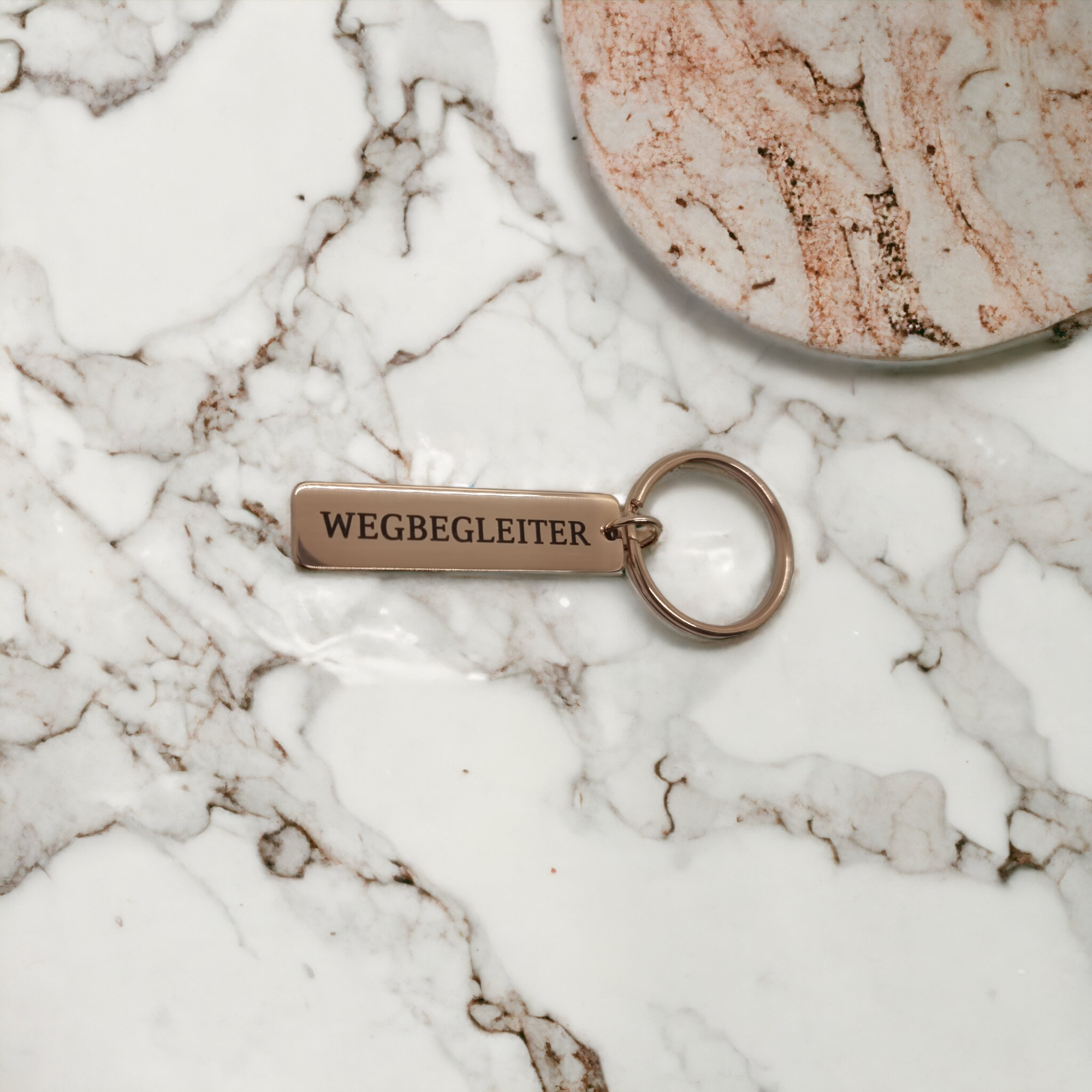 Rechteck Schlüsselanhänger mit Gravur - Schlüsselanhänger - CARDORI