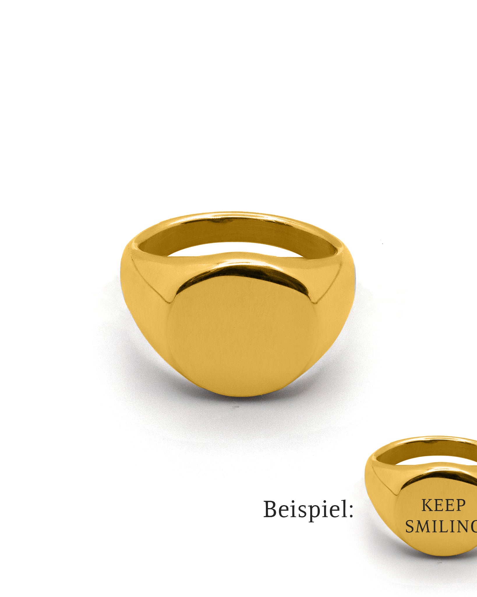 Coin Gravur Ring - Ringe - CARDORI