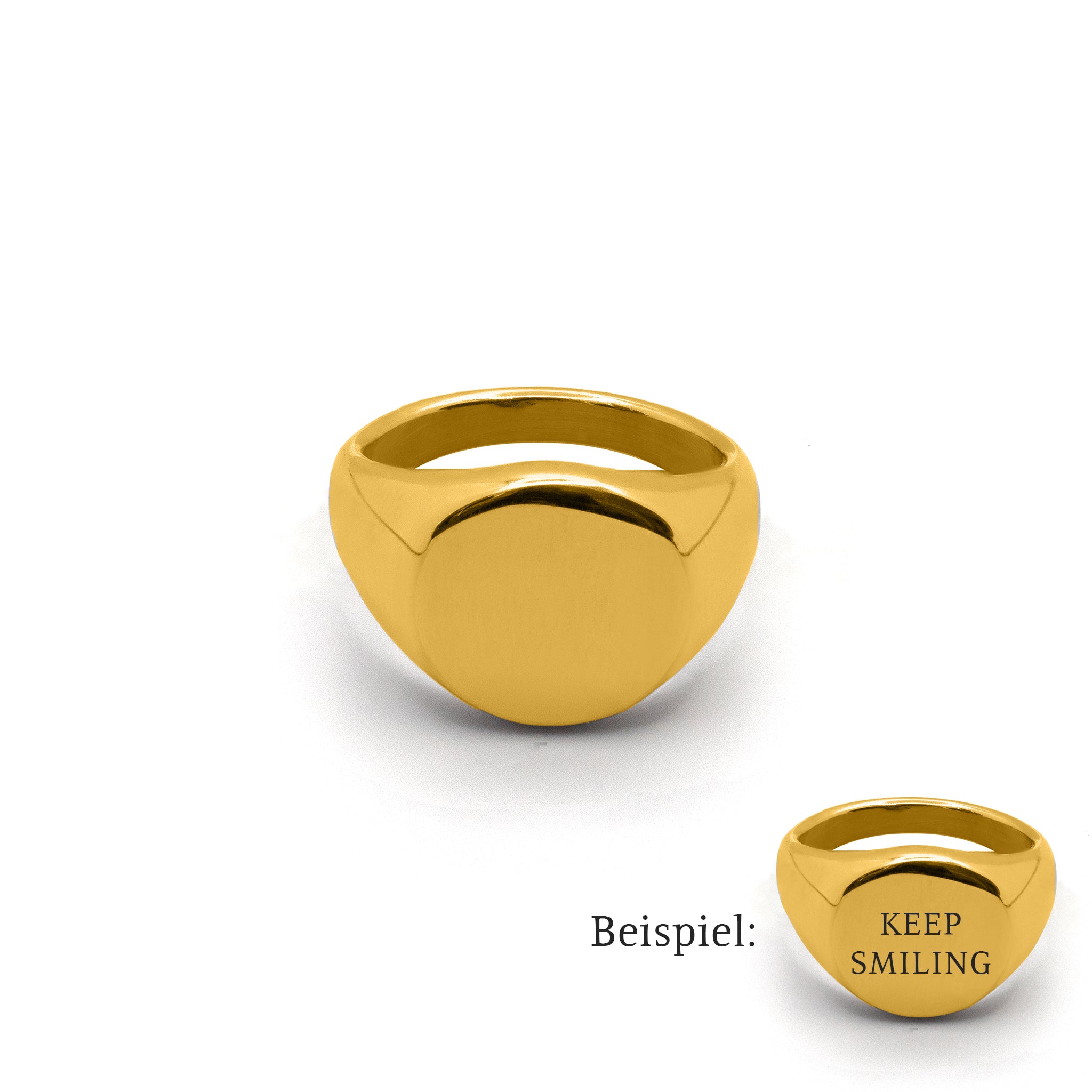 Coin Gravur Ring - Ringe - CARDORI