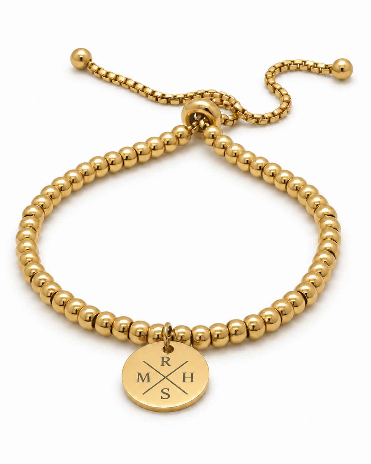 Coin Damenarmband mit Gravur