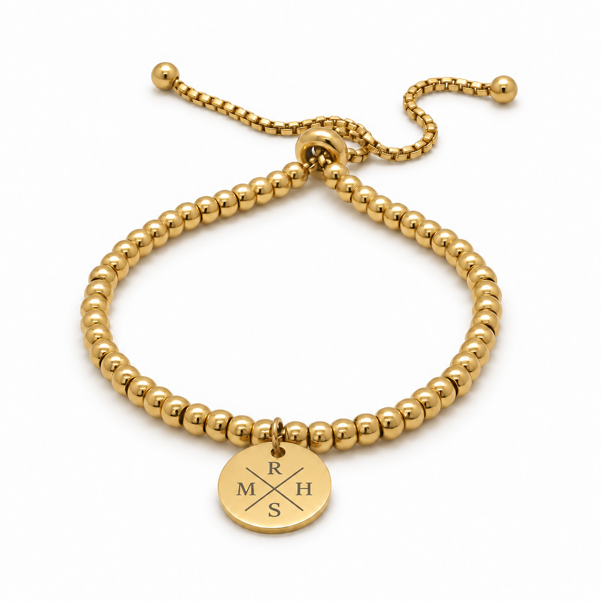 Coin Damenarmband mit Gravur