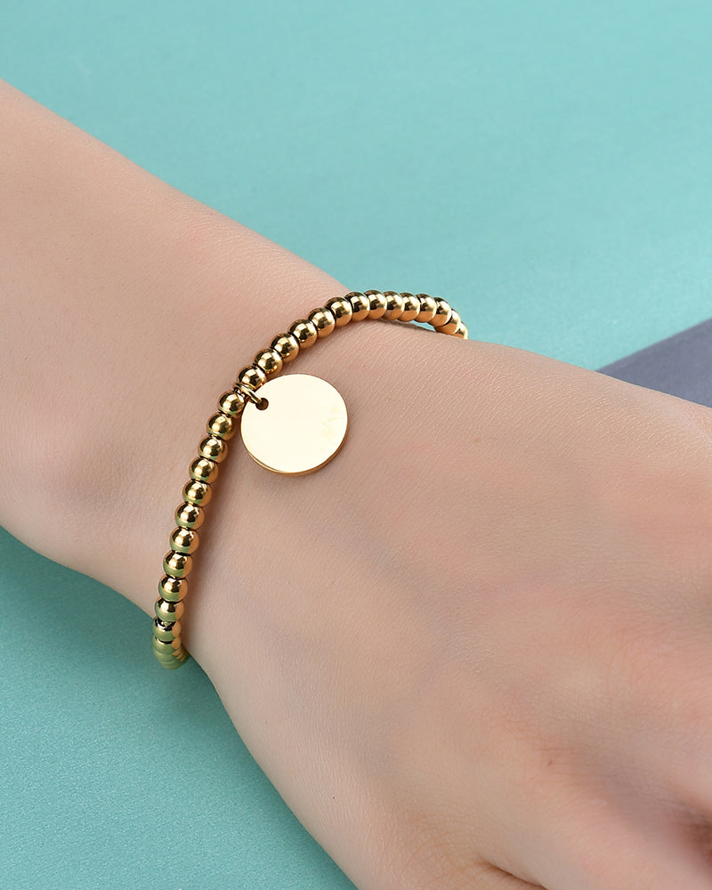 Coin Damenarmband mit Gravur - Armbänder - CARDORI
