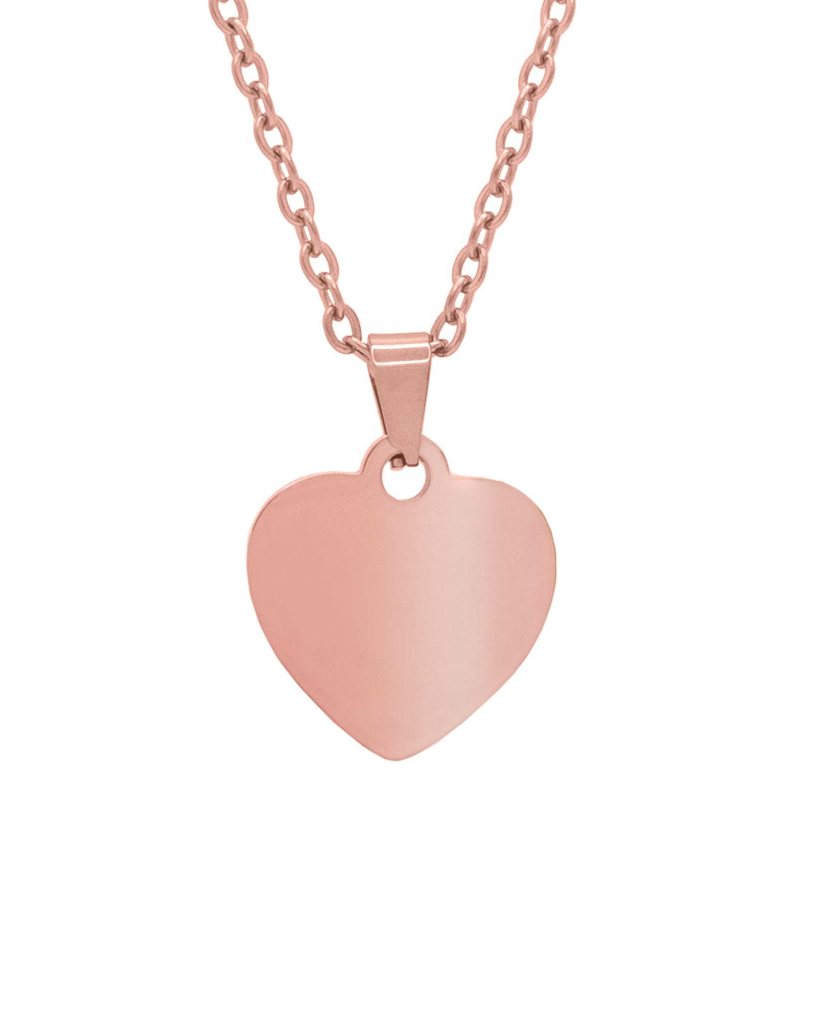 Herz Halskette mit Gravur | Handschrift Gravur - Ketten - CARDORI