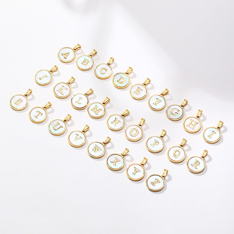 Initial Halskette | Stainless Steel | 46cm - Ketten - CARDORI