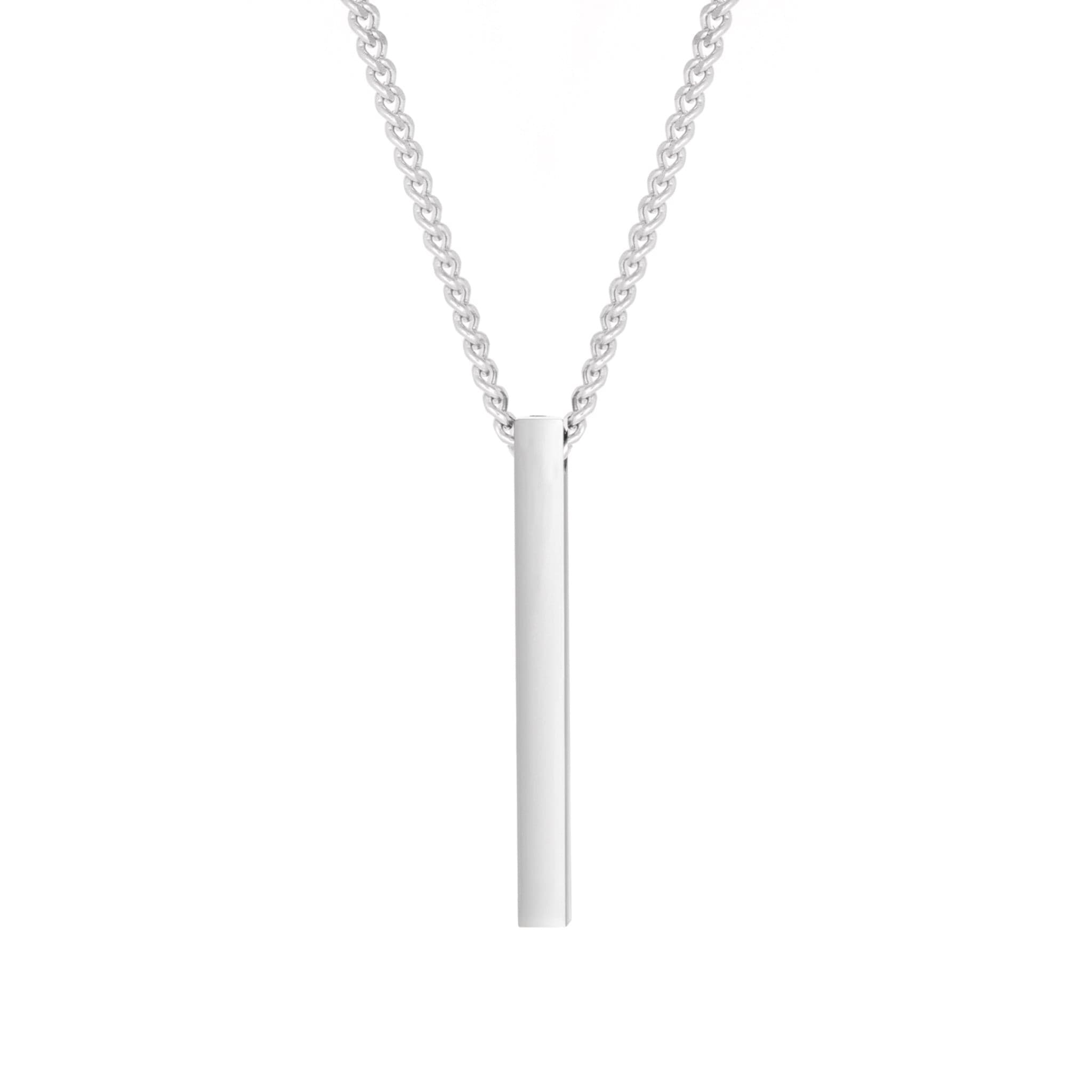 Säulen Halskette mit Gravur - Ketten - CARDORI