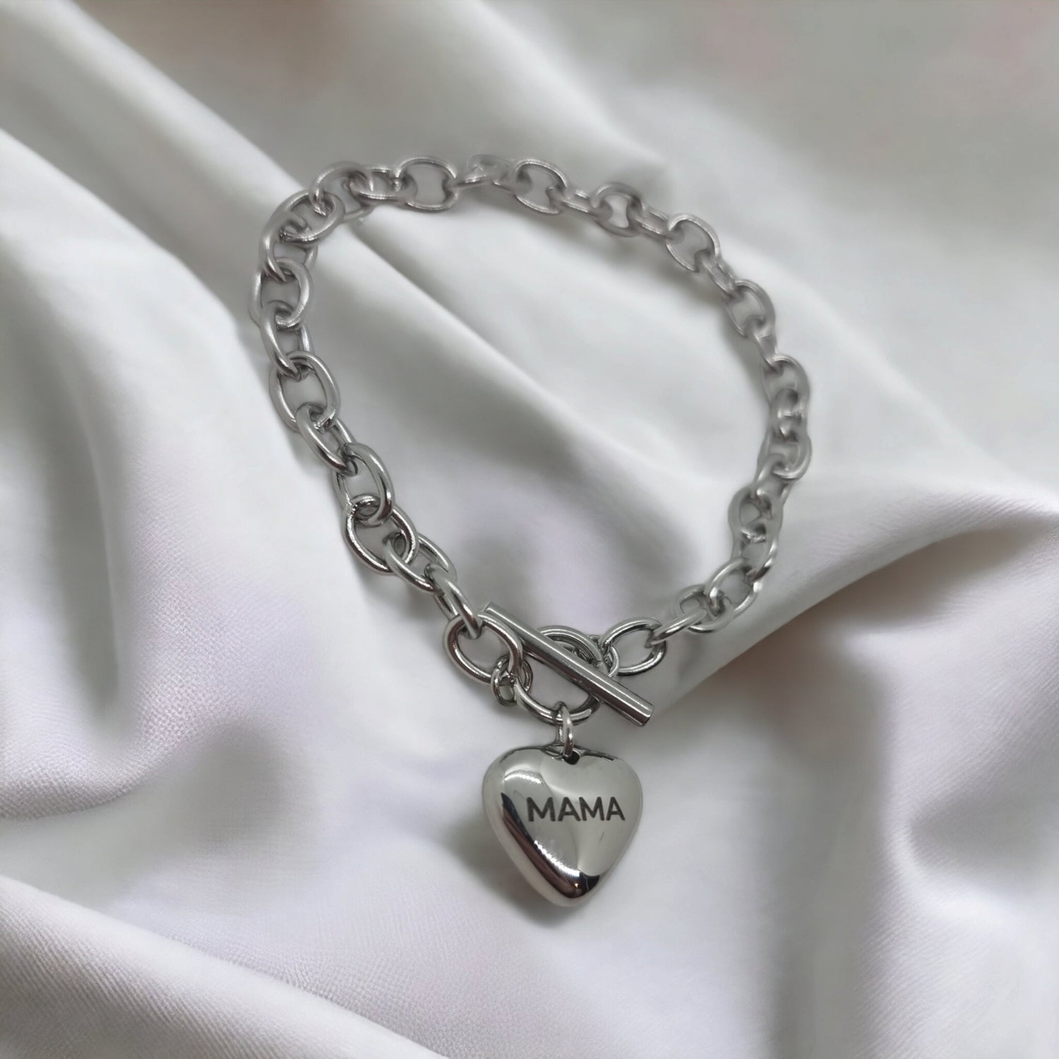 Herz Damenarmband mit Gravur - Armbänder - CARDORI