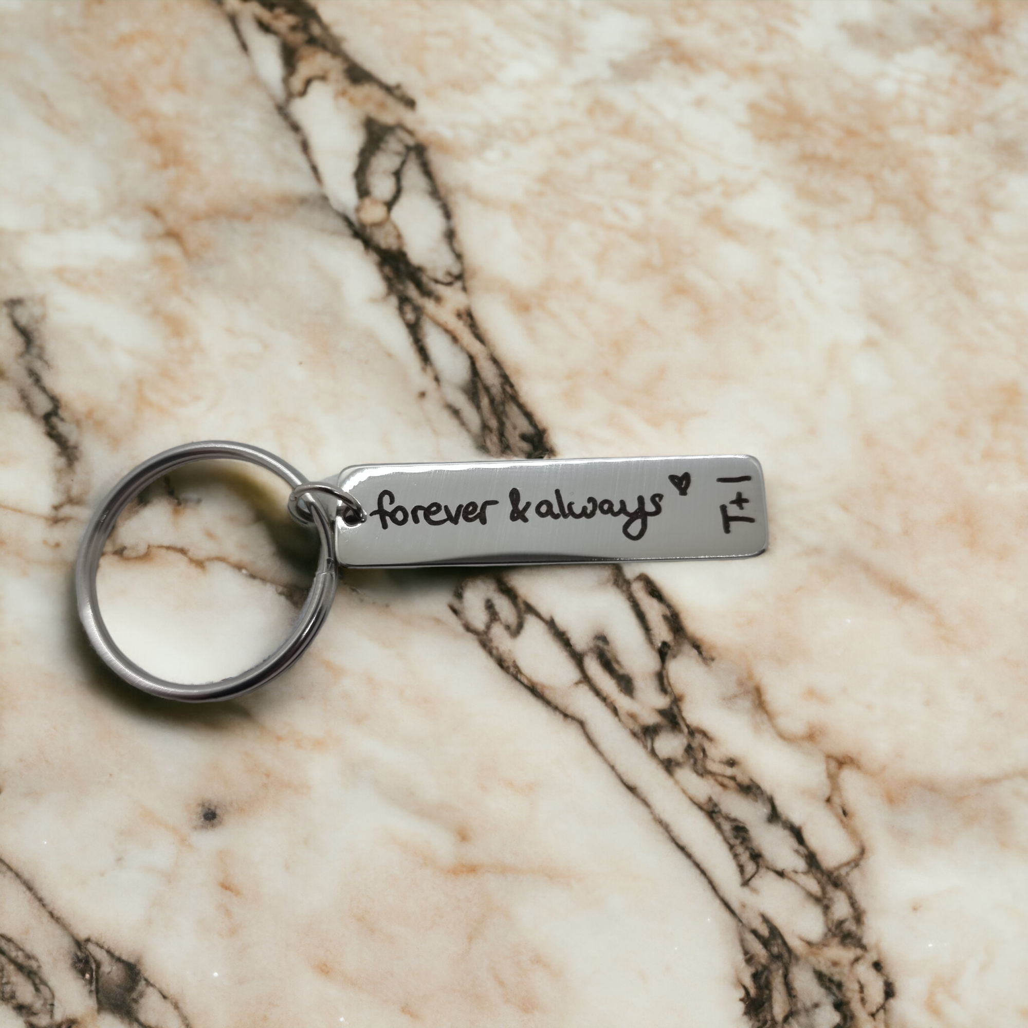 Rechteck Schlüsselanhänger mit Gravur - Schlüsselanhänger - CARDORI