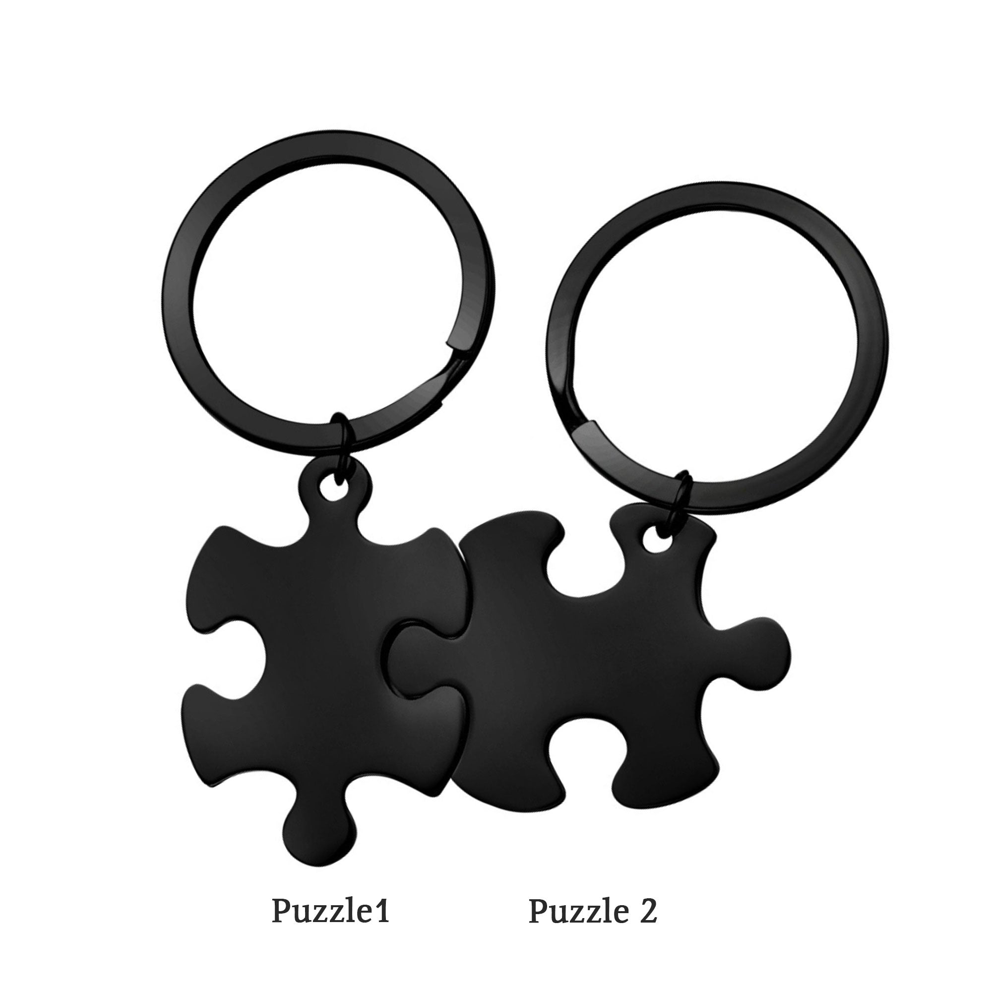 Puzzle Schlüsselanhänger mit Gravur - Schlüsselanhänger - CARDORI