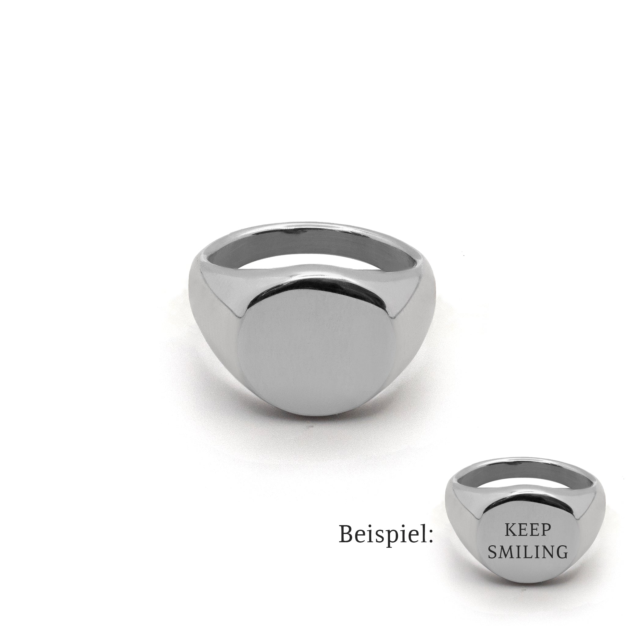 Coin Gravur Ring - Ringe - CARDORI