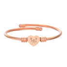 Herz Armreif mit Gravur - Armbänder - CARDORI