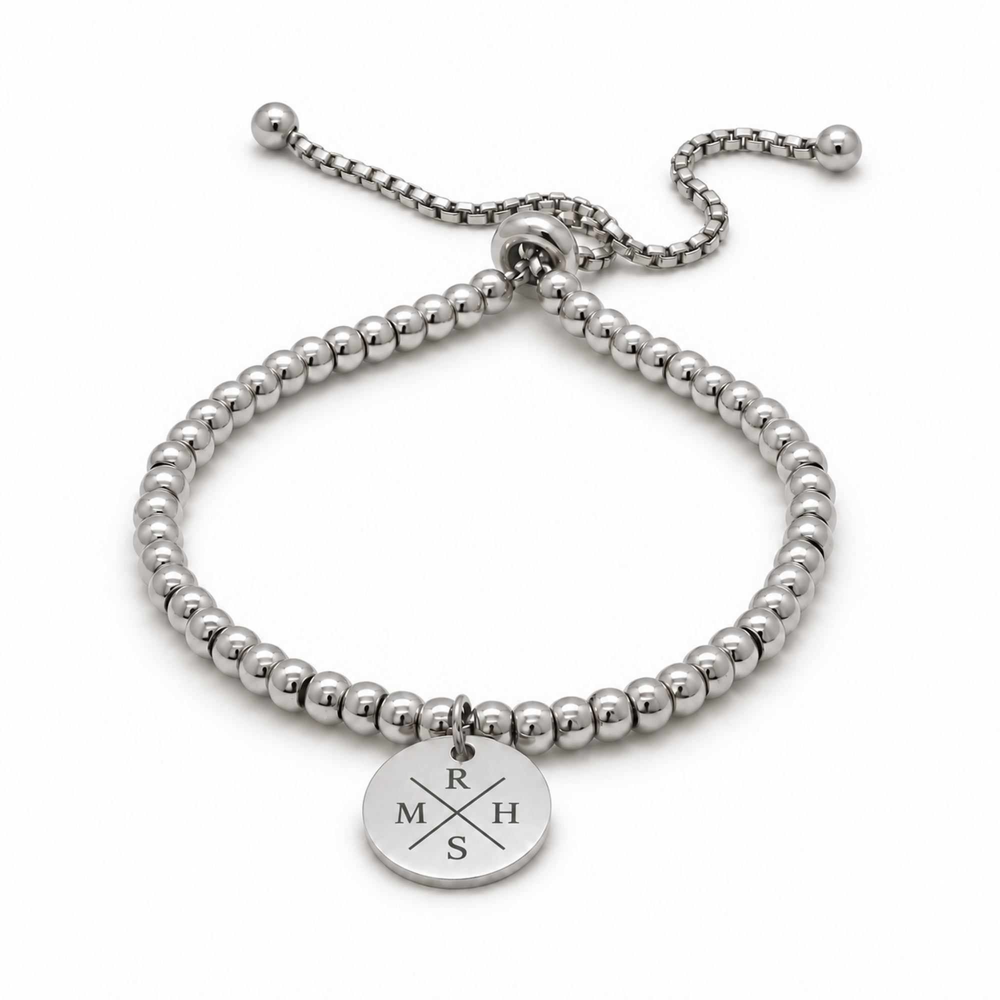 Coin Damenarmband mit Gravur