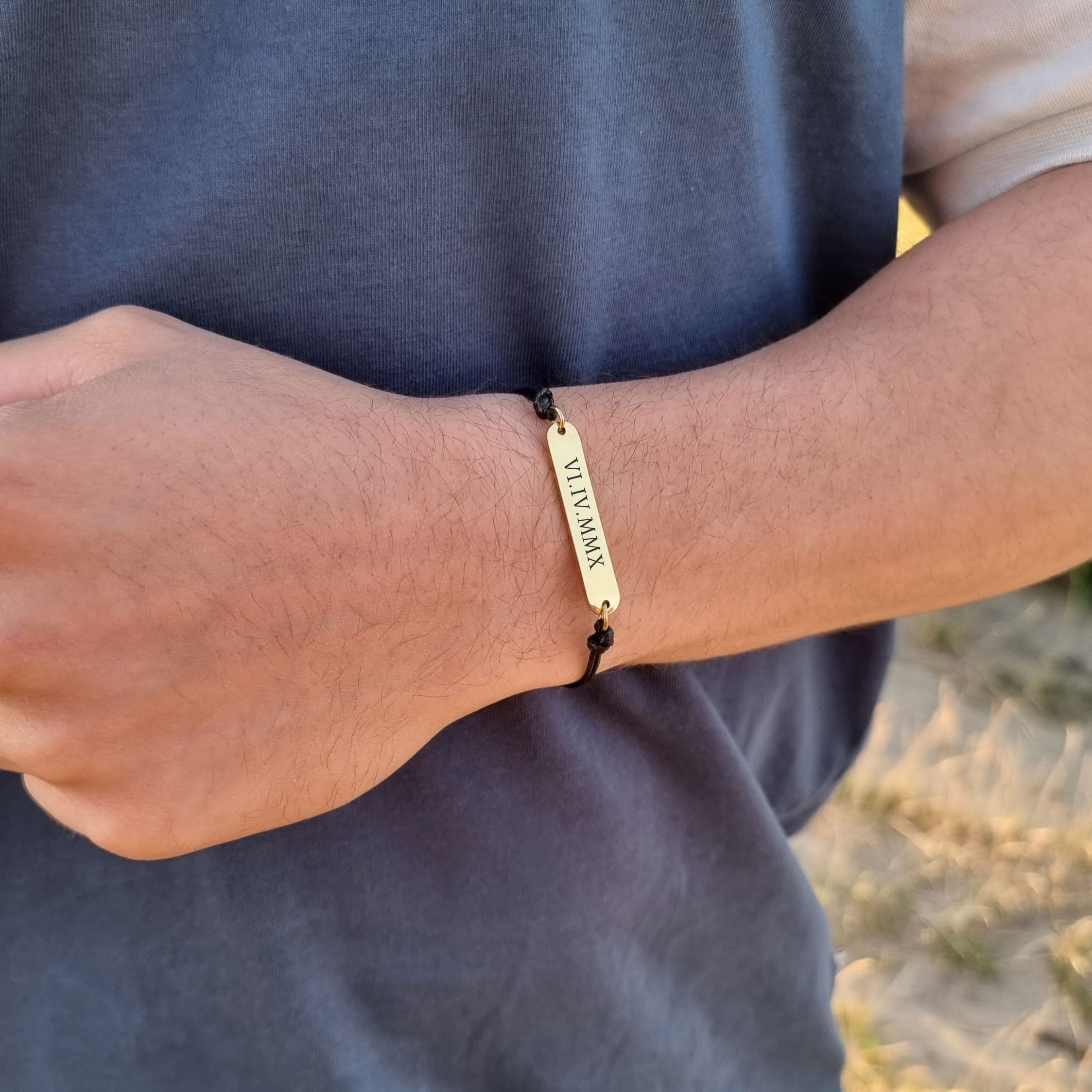 Plate Armband mit Gravur - Armbänder - CARDORI