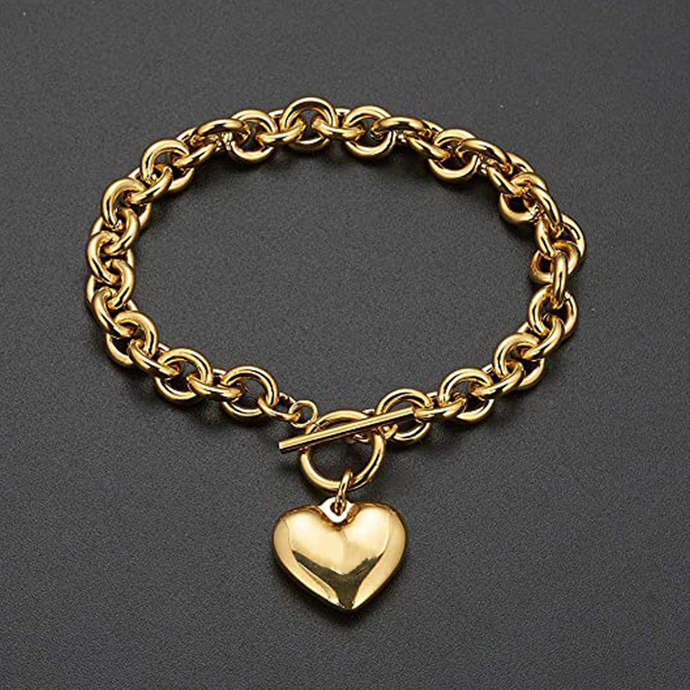 Herz Damenarmband mit Gravur - Armbänder - CARDORI