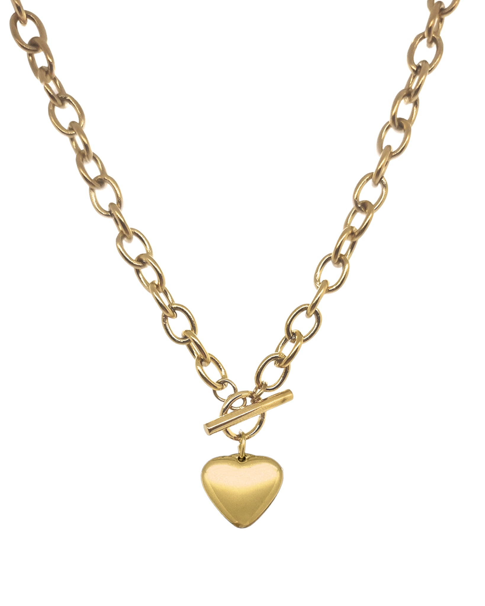 Herz Halskette | Big Chain | mit Gravur - Ketten - CARDORI