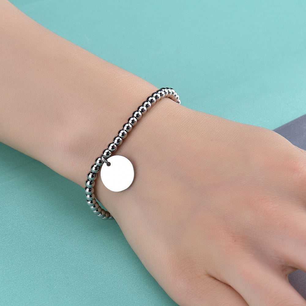 Coin Damenarmband mit Gravur - Armbänder - CARDORI