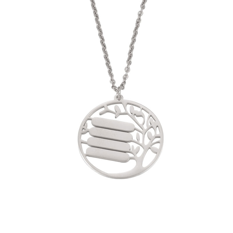 Lebensbaum Halskette mit Gravur - Ketten - CARDORI