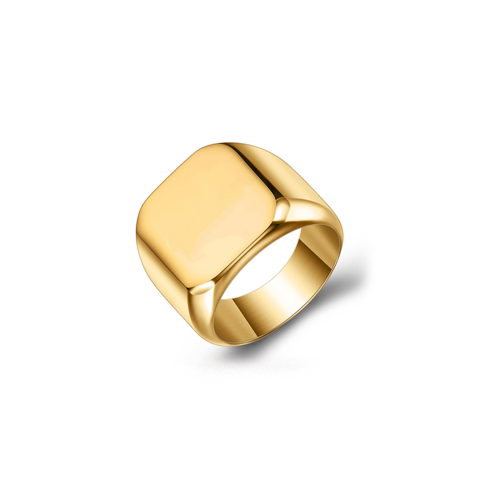 Square Gravur Siegelring | Handschrift Gravur - Ringe - CARDORI